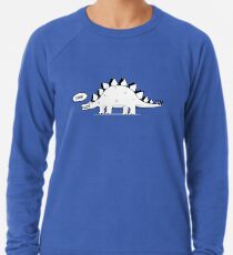 Cartoon Stegosaurus Leichter Pullover