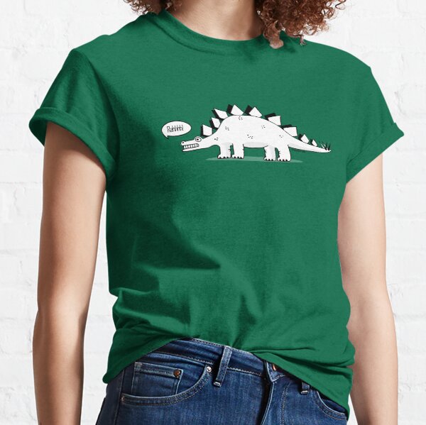 Cartoon Stegosaurus Classic T-Shirt
