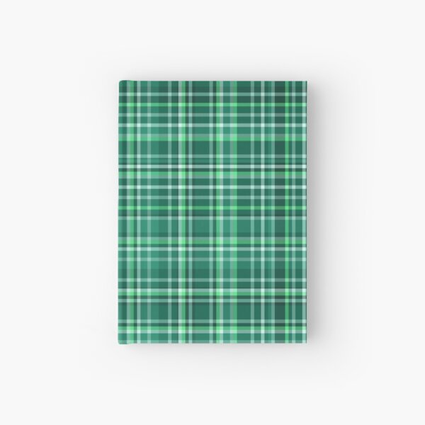 1000 Shades of Elf Green Tartan | Hardcover Journal