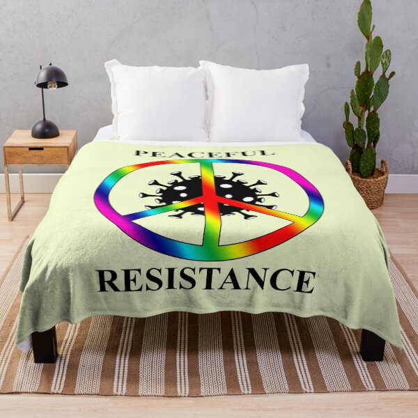 Item preview, Peaceful Resistance In the Rainbow designed and sold by ARTmanhART.