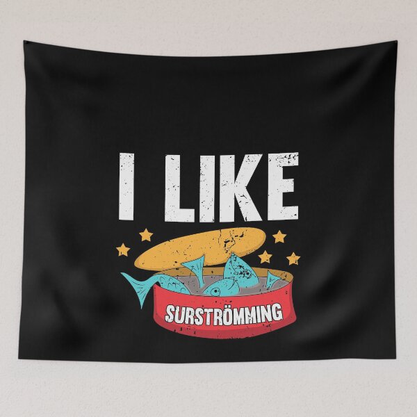 Item preview, I Like Surströming Challange fish gift idea designed and sold by redshirtz.