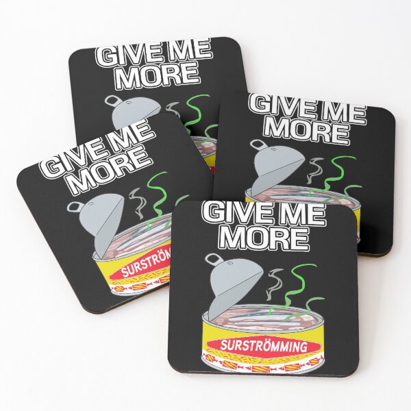 Item preview, Give Me More - Surströming Sweden fish gift designed and sold by redshirtz.