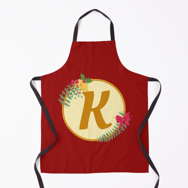 Item preview, Christmas initial Monogram letter K designed and sold by crikz.