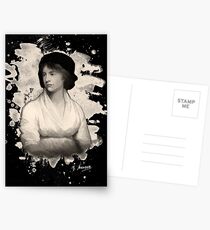 Mary Shelley (Wollstonecraft) Tribut Postkarten
