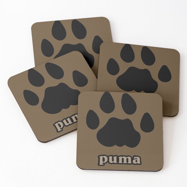 Item preview, Cougar track designed and sold by Procyonidae Creative.