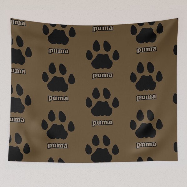 Item preview, Cougar track designed and sold by Procyonidae Creative.