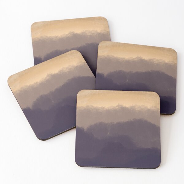 Item preview, Clear Sunset in the Mountains designed and sold by luchik-and-co.