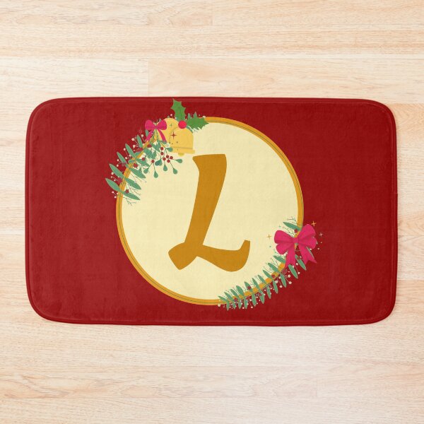 Item preview, Christmas initial Monogram letter L designed and sold by crikz.