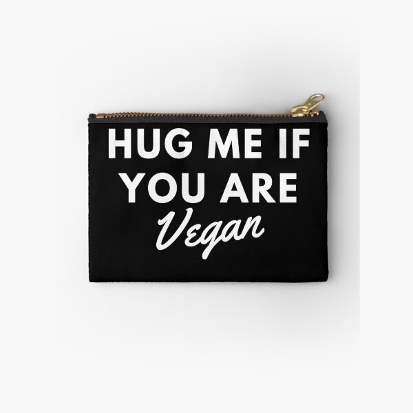 Artikelvorschau, Umarme mich, wenn du vegan bist entworfen und verkauft von Simple Text.