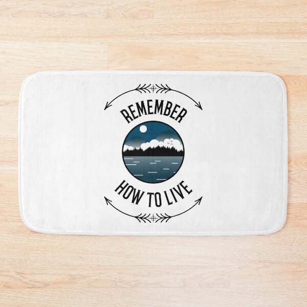 Item preview, How to Live, Remember Outdoor Weekend designed and sold by OldCamp.