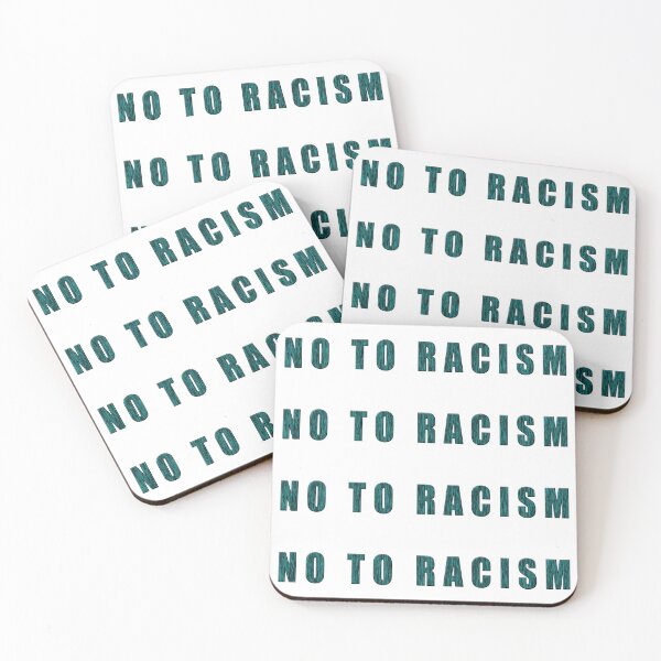 Item preview, No to racism designed and sold by Ana-Carla.