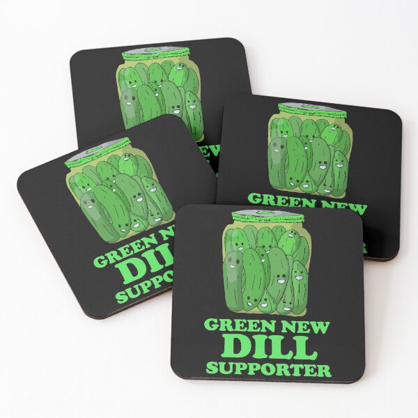 Item preview, Green New Dill Supporter designed and sold by Chubuter.