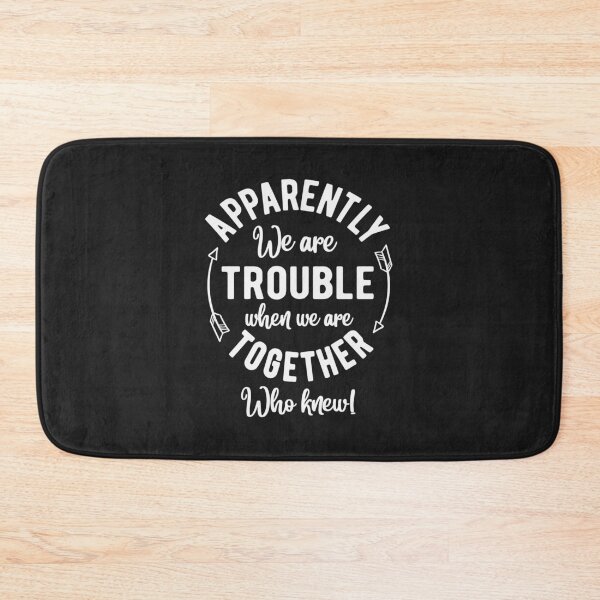 Item preview, Trouble....Warn All Who Approach designed and sold by BeautonFashions.