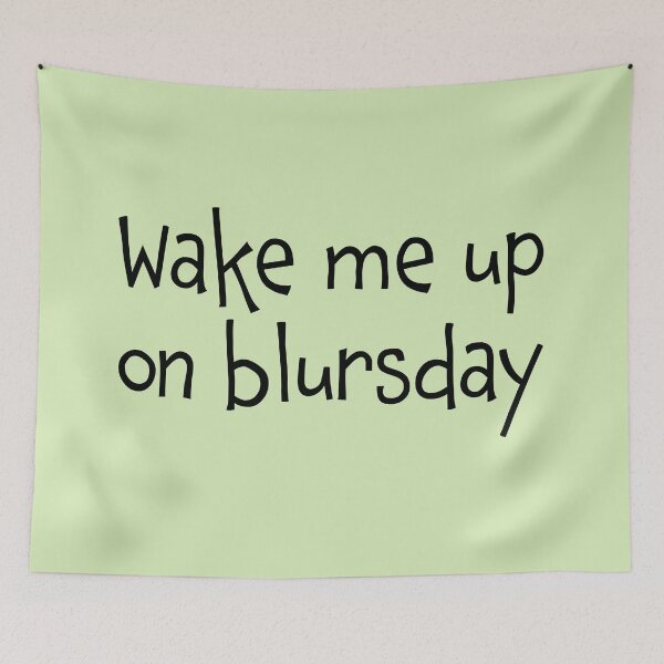 Item preview, Wake Me Up on Blursday  designed and sold by Whoopsidoodle.