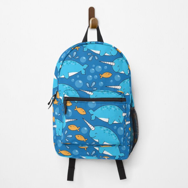 Item preview, Cute Narwhal Pattern - Fish and Ocean Life designed and sold by toddsimpson.