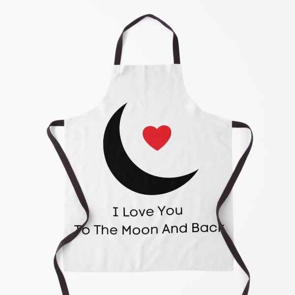 Item preview, I LOVE YOU TO THE MOON AND BACK designed and sold by Ashalcheema.