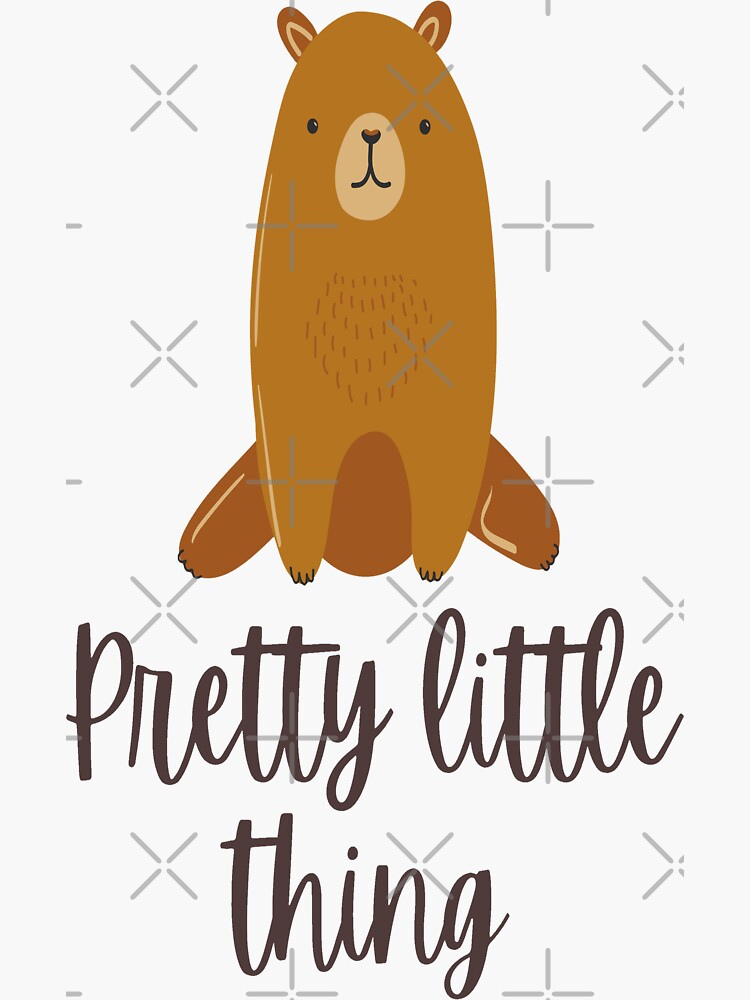 "Pretty little thing" Sticker by ZygG Redbubble