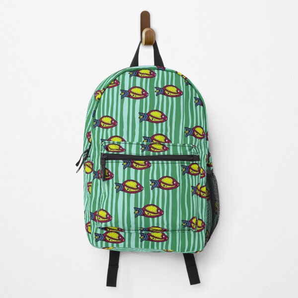 Item preview, Raspberry and Lemon Colored School of Fish designed and sold by PerpetualDrift.