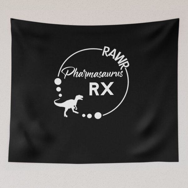 Item preview, Pharmasaurus RX Pharmacist Dinosaur Lovers Funny Pharmacist Mom Dad Gifts Pharmacy Students Pharmacist Technician Assistant Birthday Christmas Gift designed and sold by Akmloza.