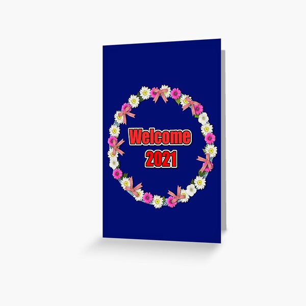 Item preview, Welcome 2021 designed and sold by Fine Art California.