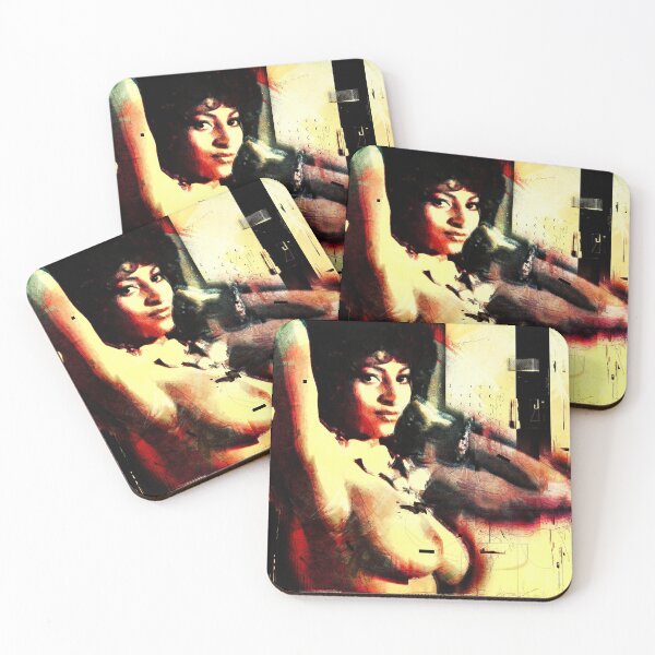 Item preview, Pam Grier COFFY / FOXY BROWN designed and sold by Straight-Ahead.