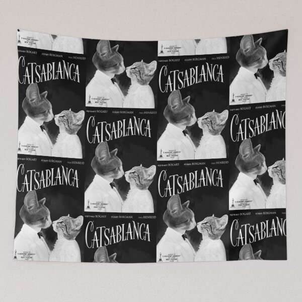 Item preview, Catsablanca starring Squeaky and Furby designed and sold by MinterLand.