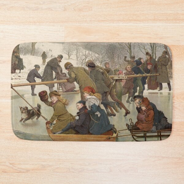 Item preview, Children and Family Ice Skating and Sledding. designed and sold by ScienceSource.