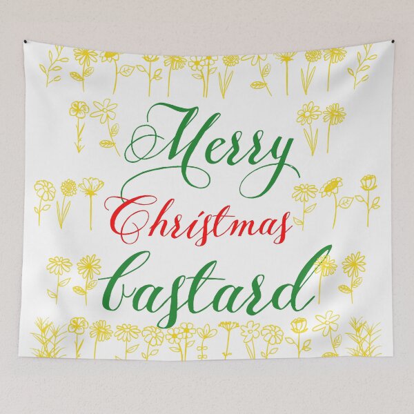 Item preview, Merry Christmas bastard designed and sold by keisthard.