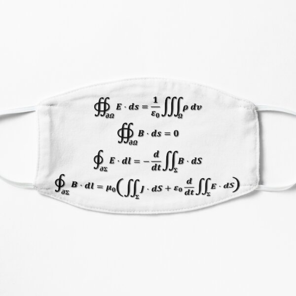 Maxwell equations Flat Mask