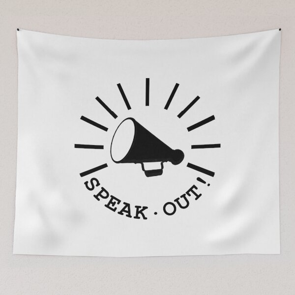 Item preview, Simple Freedom Of Speech Logo | Speak out designed and sold by TMBTM.