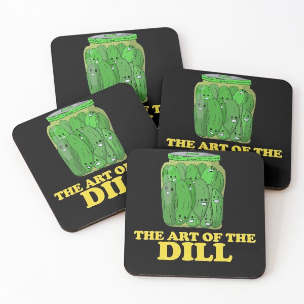 Item preview, The Art Of The Dill, yellow text designed and sold by Chubuter.