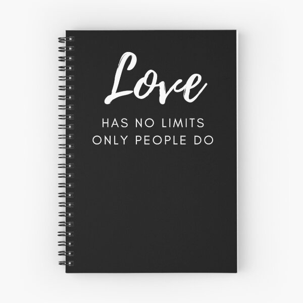 Item preview, Love has no limits only people do designed and sold by Simple Text.