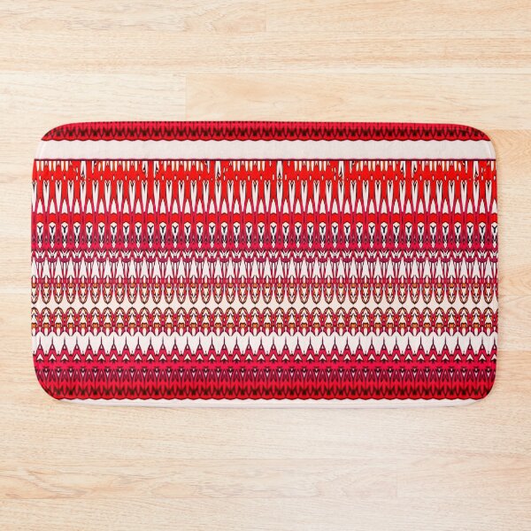 Item preview, Red, Black, White Geopattern designed and sold by chrispy.