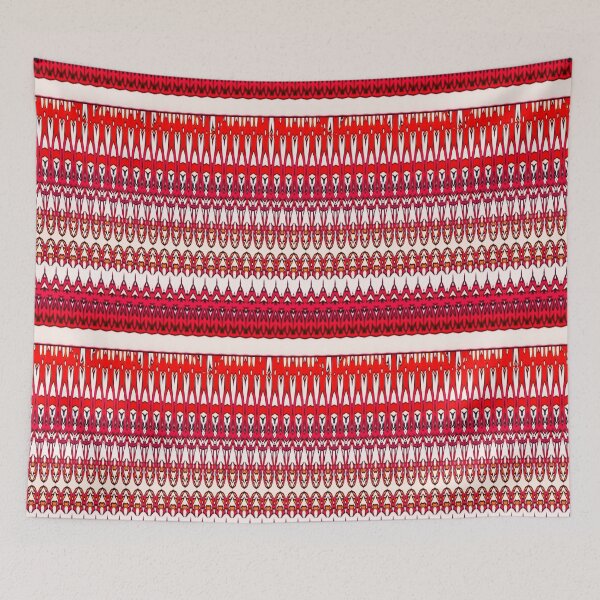 Item preview, Red, Black, White Geopattern designed and sold by chrispy.