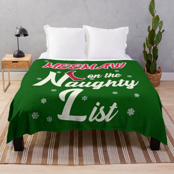 Item preview, Meemaw On The Naughty List designed and sold by HappySchnapper.