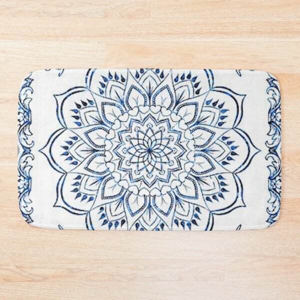 Item preview, Blue Mandela flower designed and sold by justjanetvos.