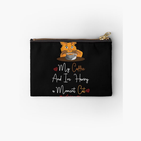 Item preview, My Coffee And I Are Having A Moment Cat,gift idea designed and sold by MedBoularouah.