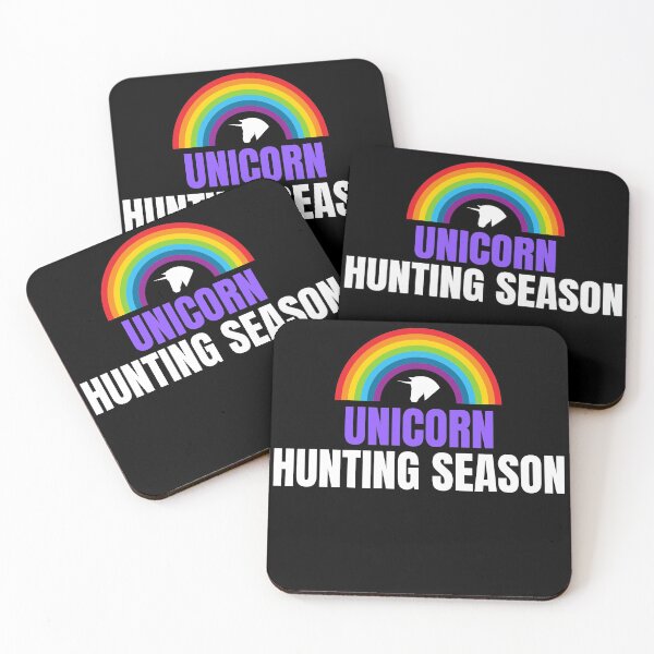 Item preview, Unicorn Hunting Season Funny Rainbow Unicorn Hunting Humor designed and sold by ZEROXCOOL.