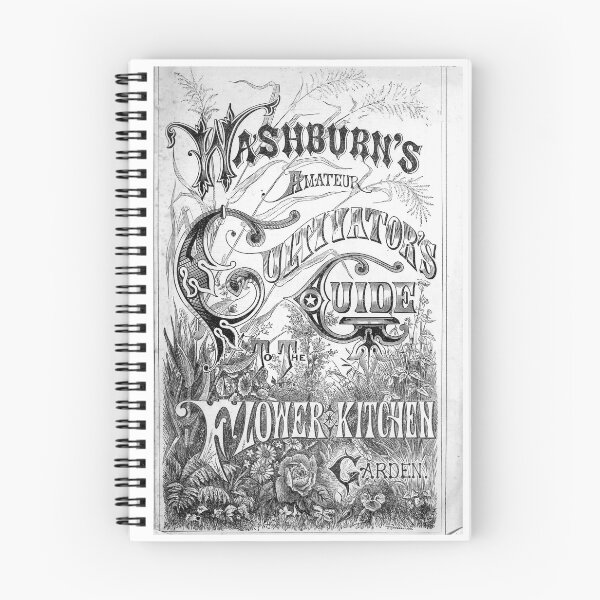 Item preview, Vintage Washburn's amateur cultivator's guide to the flower & kitchen garden Cover (1874) designed and sold by Douglas E. Welch Design and Photography.