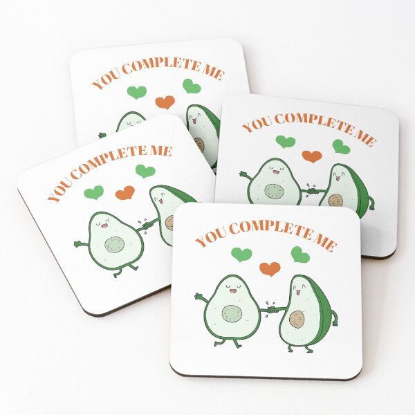 Item preview, You complete me- cute avocado design designed and sold by ashdenent.
