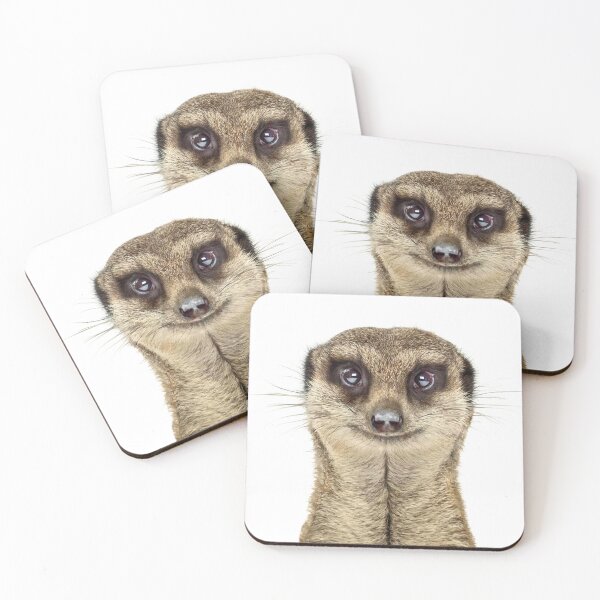 Item preview, cute meerkat designed and sold by 1001karte.