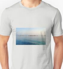 Rocks in Paphos Harbour Slim Fit T-Shirt