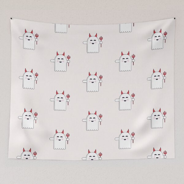 Item preview, Devil ghost pattern designed and sold by G-illustrate.