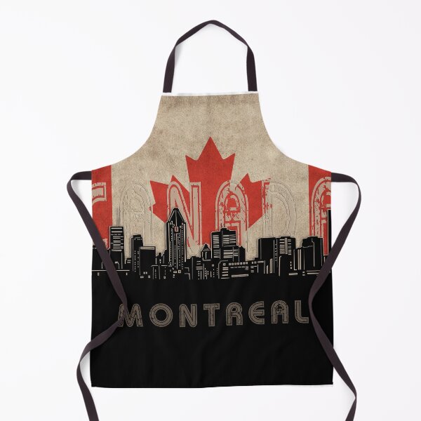 Item preview, montreal skyline flag designed and sold by BekimART2.