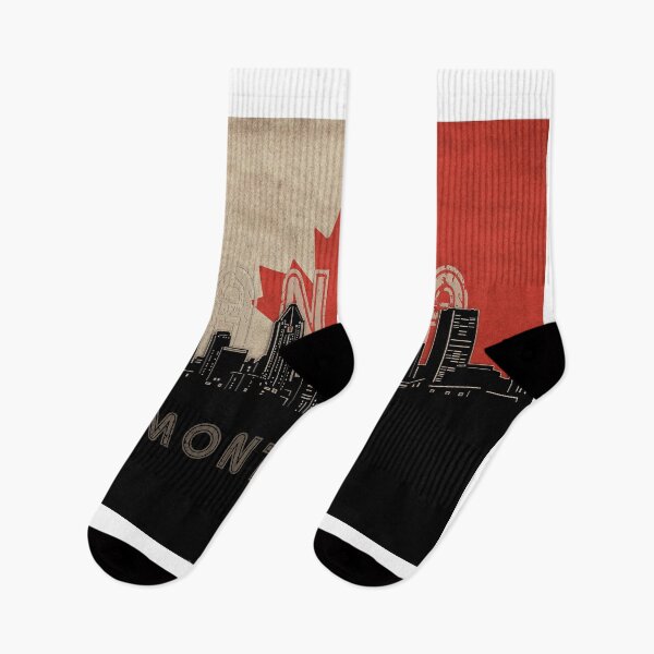 Item preview, montreal skyline flag designed and sold by BekimART2.