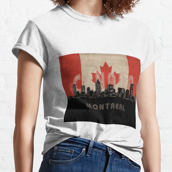 Montreal City Skyline T-Shirts for Sale | Redbubble