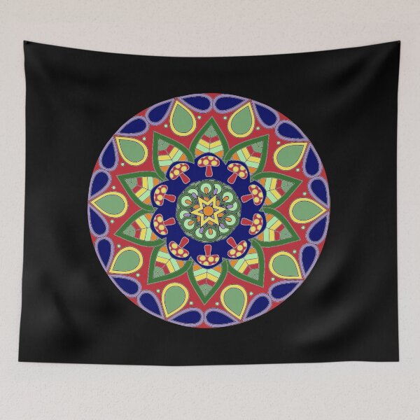 Item preview, Mandala Mushrooms designed and sold by Sae-.