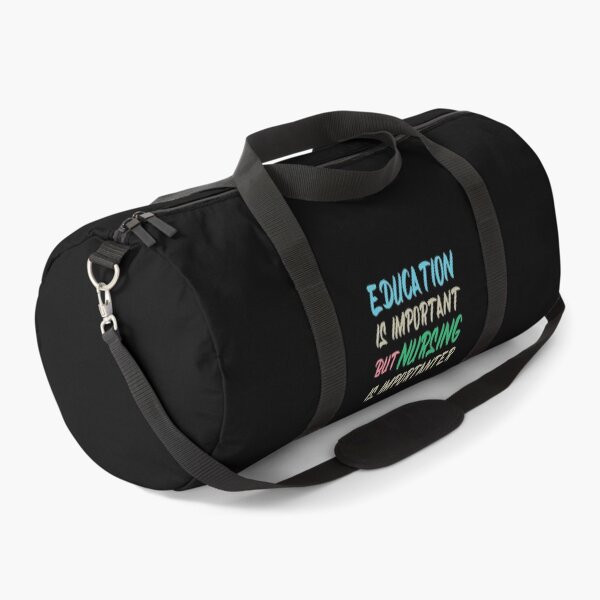 Item preview, Education Is Important But Nursing Is Importanter, Cute Funny Gift For Nurse  designed and sold by awesomedraw.