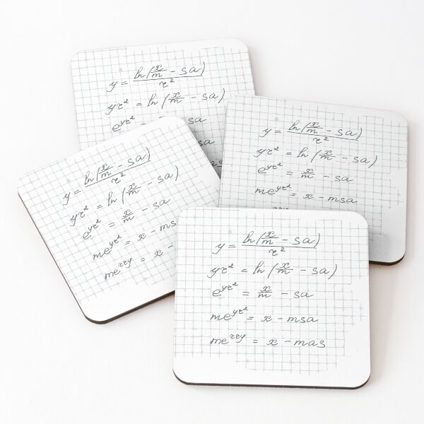 Item preview, Mathematical formula Merry Christmas designed and sold by Evgenija-S.