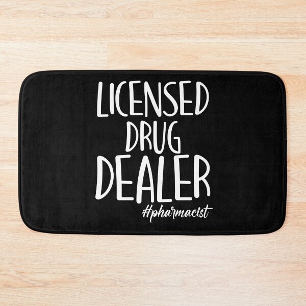 Item preview, Licensed Drug Dealer Pharmacist Funny Pharmacist Mom Dad Husband Wife Gifts Pharmacy Students Pharmacist Technician Assistant Birthday Christmas Gift designed and sold by Akmloza.